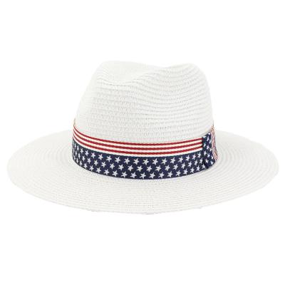 China Summer Lightweight Straw Beach Hats Wholesale 2021 Men Wide Brim Fadora Hats Fedora Hats for sale