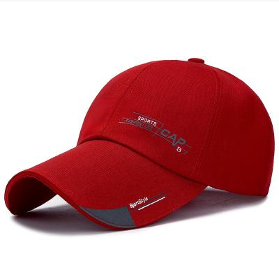 China COMMON Custom Logo Fashion Baseball Hats Cotton Sports Hats For Men for sale