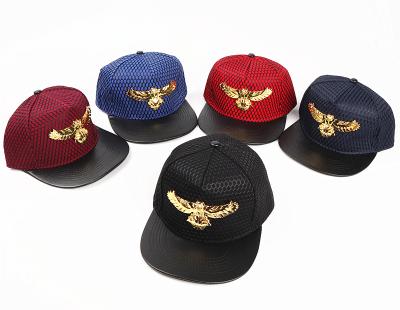 China 2021 COMMON Fashion Hip Hop Hats Shiny Gold Men Snapback Hats for sale