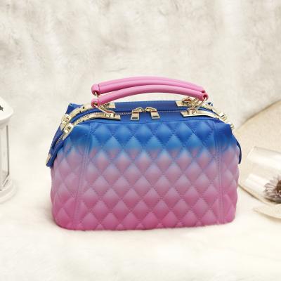 China Fashion 2021 Custom Women Handbags Fashion Luxury Ladies Woman Candy Jelly Hand Bags for sale