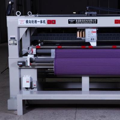 China Single Control Single Width Horizontal Embroidery Quilting Machine 600mm for sale