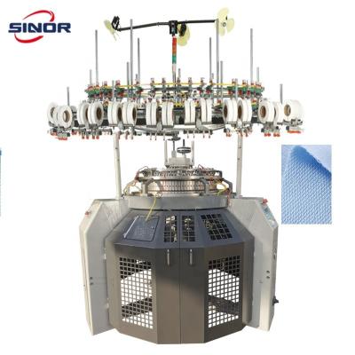 China Second hand Single Circular Knitting Machine Jersey Three Thread In Good Condition for sale