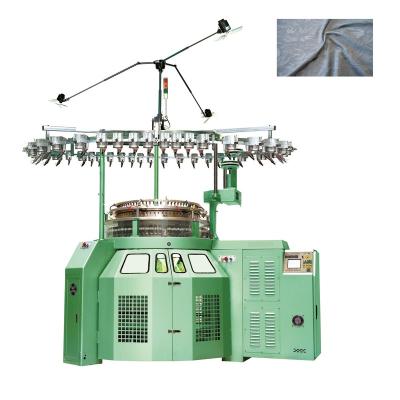 China Single Jersey Jacquard Fabric Circular Knitting Machine To Make Geometric lattice dress for sale