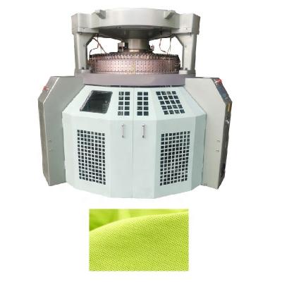 China Sample Supply Double Jersey Knitting Machine Pique Fabric Circular zu verkaufen