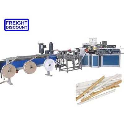 中国 Paper Drinking Straw Napkin Making Machine Production Line With Single Log Saw 販売のため