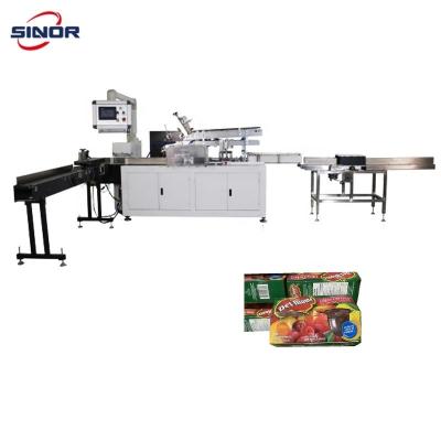 China High Efficiency Paper Carton Box Sealing And Packing Machine For Cartoning Te koop