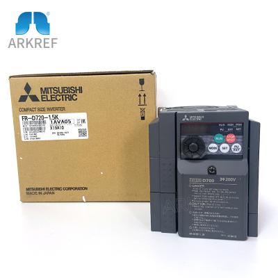 China Industrial Equipment Ect 750W Mitsubishi Original Industrial 3 Phase Frequency AC Inverter Automation 1 Years Triple for sale