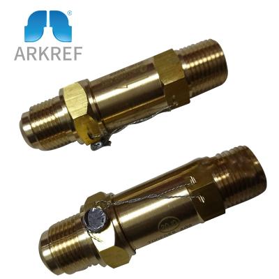 China Refrigeration Parts CSA-22C300T 2.4MPa 3/8NPT Pressure Relief Brass Safety Valve for sale