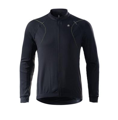 China RION Men's Breathable Warm Up Jacket, Cycling Winter Jacket, Fleece Warm Up, Back Pockets, Reflective for sale