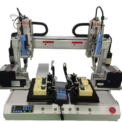 China Construction Material Stores Gantry Type Dual X/Y Platforms With Screwdriver 2 Screw Feeding System Automatic Driving Machine Set Machine for sale