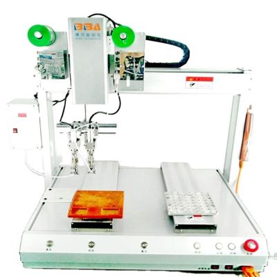 China Machinery Repair Shops Multi-axis desktop soldering machine Auto feeding soldering robot CE listed for sale