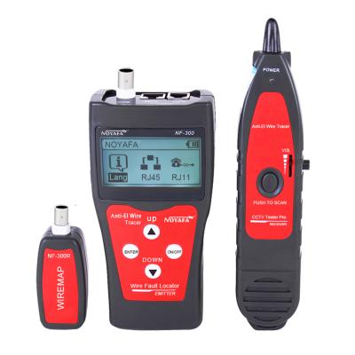 China Portflash NF-300 Free Shipping Network Coaxial Continuity Cable Tester Wire Length Measuring Meter for sale