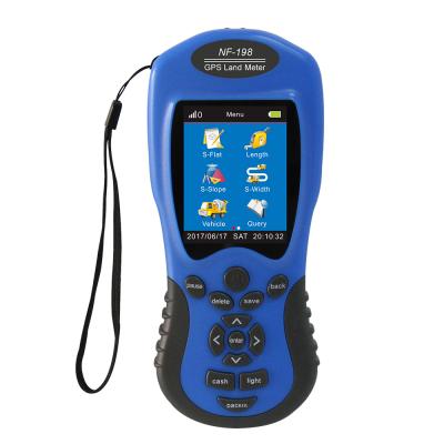 China ABS+electric parts Portable GPS Land Length Area Survey Equipment Outdoor Meter NF-198 for sale