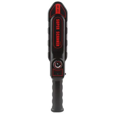 China ABS+electric parts Digital High Quality Design Waterproof Handheld Metal Detector With LED Vibration Audio Alarm for sale