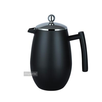 China Stainless Steel Sustainable Wholesale Coffee Factory Highwin French Press for sale