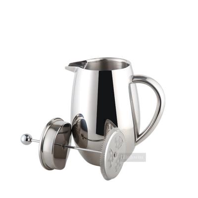 China LFGB Stainless Steel Durable Coffee Heat Resistant Plunger French Coffee Press Manufacturer for sale