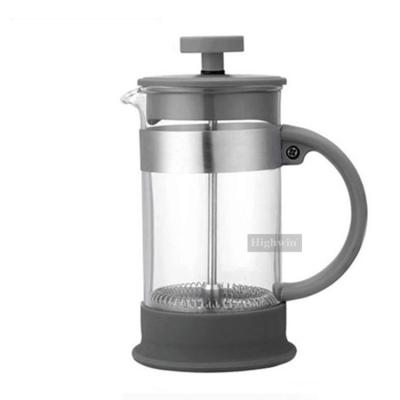 China Highwin Viable Hot Sale French Press Heat Resistant Glass Coffee Maker for sale