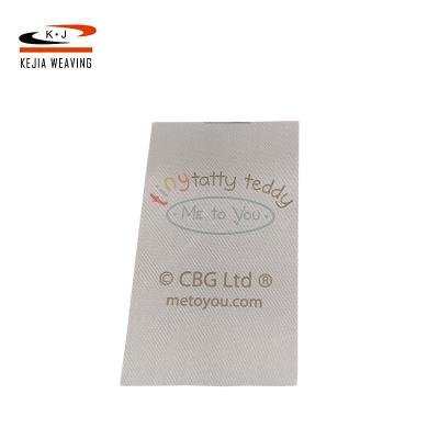 China Sustainable Hot Sale Qualities Product Canvas Ultrasonic Cut Screen Printing Product Printed Labels for sale