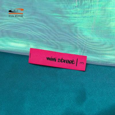 China Eco-Friendly Sustainable Fashionable Style No Moq Printed Cotton Label for sale