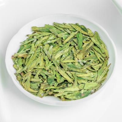 China Factory Price Wholesale Chinese Rainforest Leaf Certified Handmade Longjing Loose Leaf Green Tea for sale