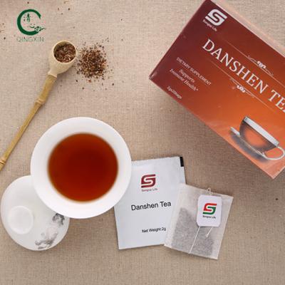 China Hot Selling Anti-fatigue Regenerate Danshen Seasoned Tea Bags Slimming Tea A39 for sale