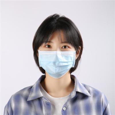 China Best BFE 95%/3ply Manufacturer Wholesale 3ply Face Mask Protective Disposable Face Mask for sale