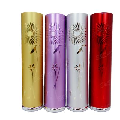 China Personal Wholesale Fancy Rotary Type Aluminum Perfume Atomizer Empty Spray Refill Glass Bottles Perfume Hot Care L69D-7ML Stock for sale