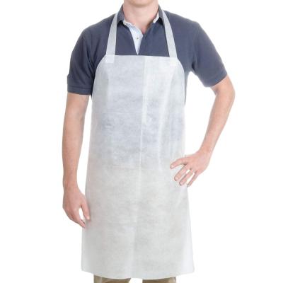 China Roll Or In The Hole Breathable Waterproof CPE Kitchen Disposable Clear Plastic Aprons for sale