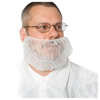 China Breathable Hot Sales Disposable Single Loop PP Beard Cover With Factory Wholesale Price for sale