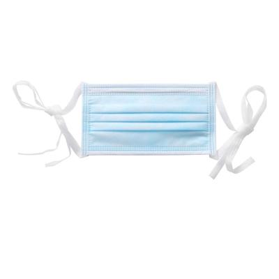 China Disposable Adult Medical Hosiptal Surgical Tie On Face Mask For Surgeon Operation for sale