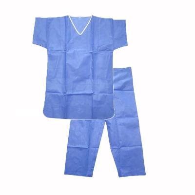 China Antistatic Comfortable Doctor Short Sleeve pp scrubs suit designs for sale for sale