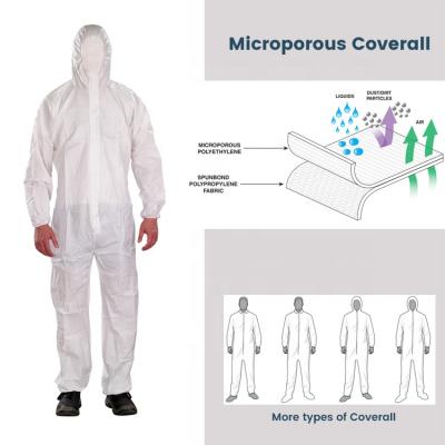 China Free Sample Cash Free Sample Disposable Nonwoven Medical Coveralls for sale