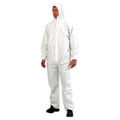 China Available with Attached Chemical Resistant Hood Safety Plus Size Cleanroom Coverall and Reusable Boot Coverall for sale