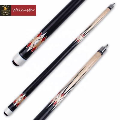 China Weichster 1/2 Split Full Maple Billiards Wood Billiard Cue Stick 12mm for sale