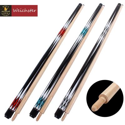 China Weichster 3 Cushion Carom Snooker Billiard Cue Stick Wooden Common Cue 12mm for sale