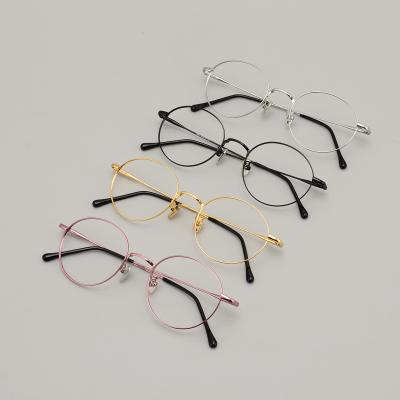 China For Reading Glasses Customized Supplier Professional German Eyeglass Frames Manufacturers Pure Titanium Glass Frame for sale