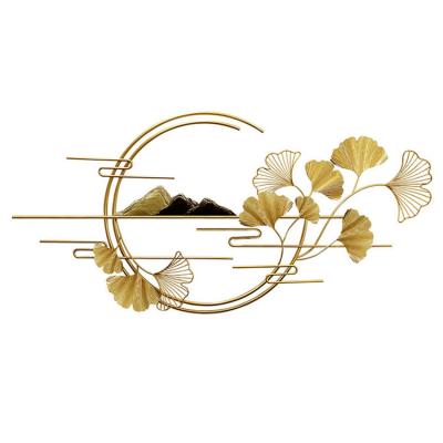 China Promotional Good Quality Minimalist Iron Decor Metal Wall Art Home Decor for sale