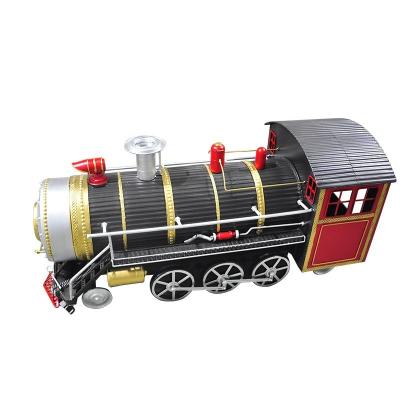 China China Navy Green Train Model Crafts Car Toy Iron Metal Model Craft For Home Decoration for sale