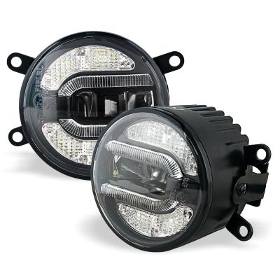 China Tuff plus 4 inch bi round universal drl motorcycle offroad car led universal fog lights for sale