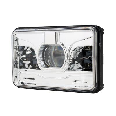 China Motorcycle Tuff Plus Emark 4x6 Inch Aluminum Auto Truck Spotlight Square Car Led Other Headlight for sale