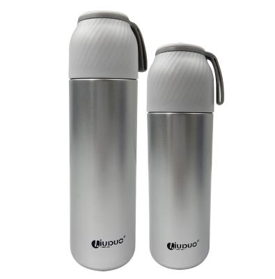 China Amazon Success 350ml 420ml Double Wall Stainless Steel PORTABLE Luxury Vacuum Insulated Travel Thermos Mug for sale