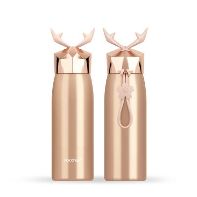 China 300ml PORTABLE Sports Thermos Bottle Stainless Steel Luxury Double Wall Vacuum Insulated Portable Thermos Cup for sale