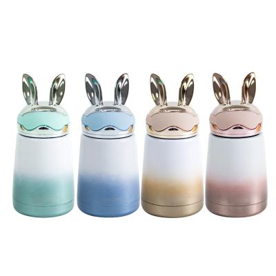 China 300ml Cartoon Thermos Bottle Stainless Steel PORTABLE Double Wall Vacuum Insulated Portable Thermos Cup for sale