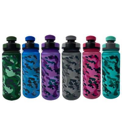 China 650ml 1000ml Bpa Free Viable Plastic Drink Bottle Portable Plastic Water Bottles for sale