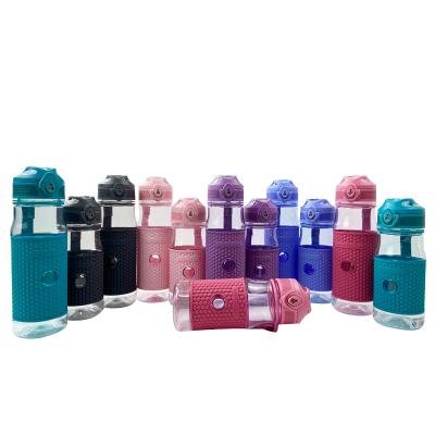 China Amazon Success 500ml Bpa Free Sustainable Plastic Drink Bottle Portable Plastic Water Bottles for sale