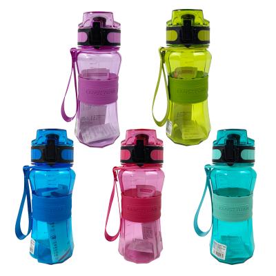 China Wholesale 300ml Bpa Free Viable Plastic Drink Bottle Portable Plastic Water Bottles for sale