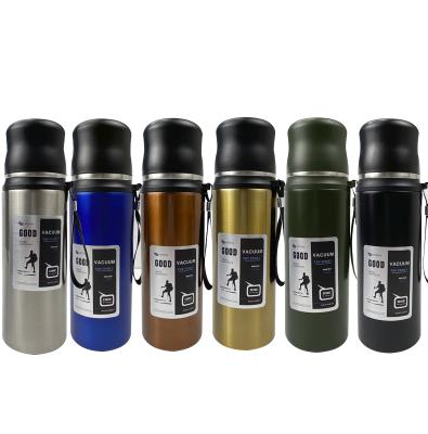 China Most Popular 600ml 820ml 1000ml PORTABLE Thermos Mug Stainless Steel Double Wall Vacuum Insulated Portable Thermos Bottle for sale