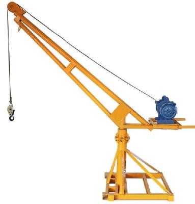 China 500kg draagbaar Mini Lifting Crane, het Bouwmaterialen Heftoestel van 1.3KW Te koop