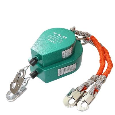 China 15m Retractable Wire Rope Fall Arrester High Temperature Resistance for sale