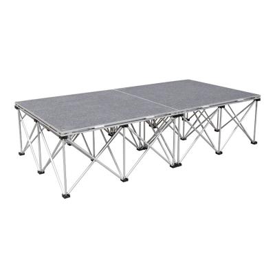 중국 Movable Aluminum Mobile Concert 40cm Portable Stage Platform 판매용